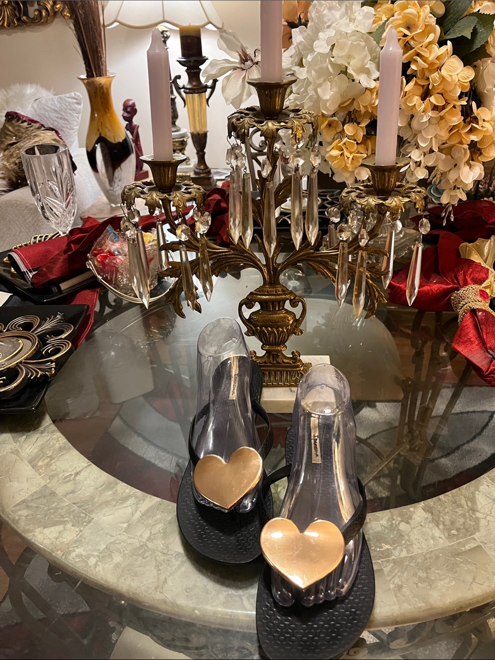 Ipanema Black Flip-Flop Sandals with 💛 - Picture 2 of 5